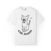 Cute Cat Mom Half Sleeve T-Shirt